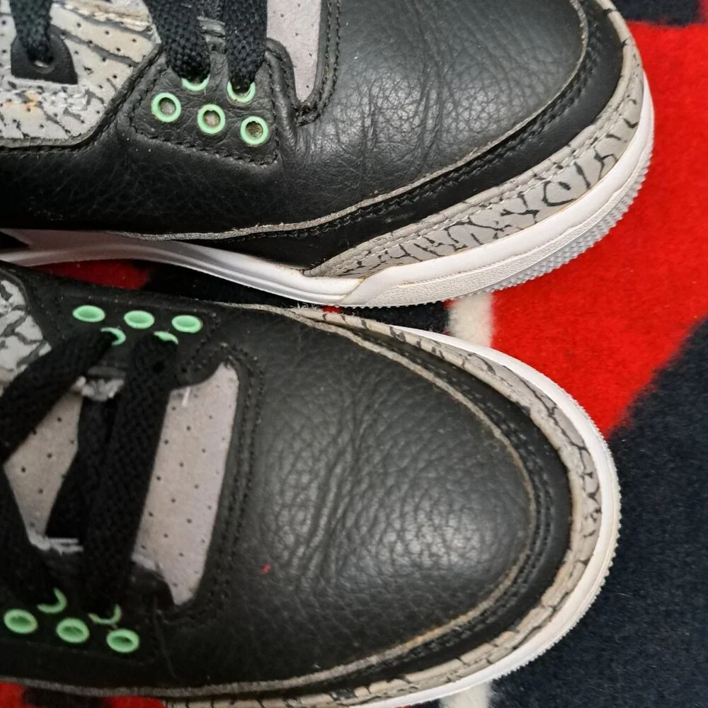 %Size 6.5Y Nike Air Jordan 3 Retro GS Shoes / AJ3